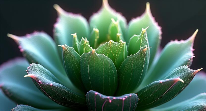 Technical visualization of petal rendering nodes and light interaction